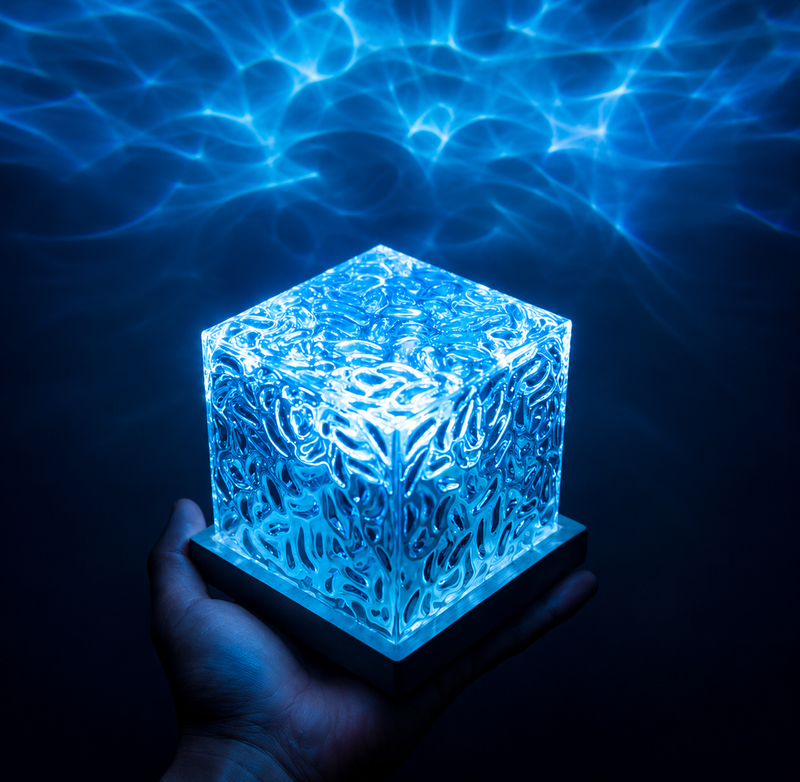 Ocean Wave Projector Lamp (16 Colors - Rechargeable)
