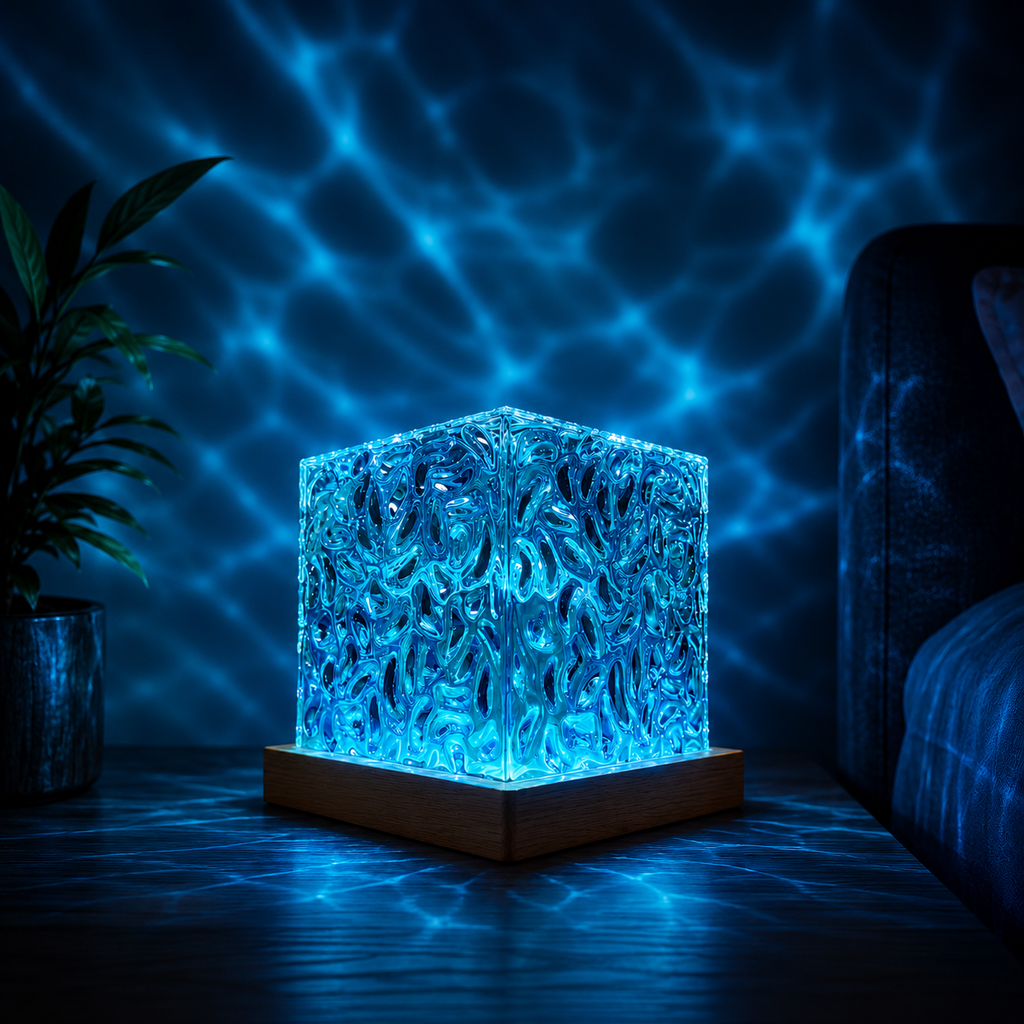 Ocean Wave Projector Lamp (16 Colors - Rechargeable)