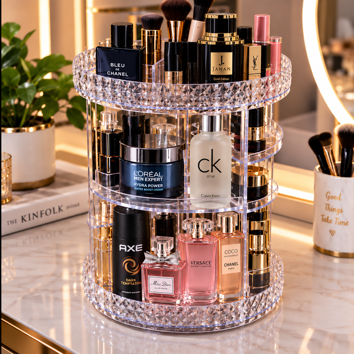 360° Rotating Acrylic Organizer