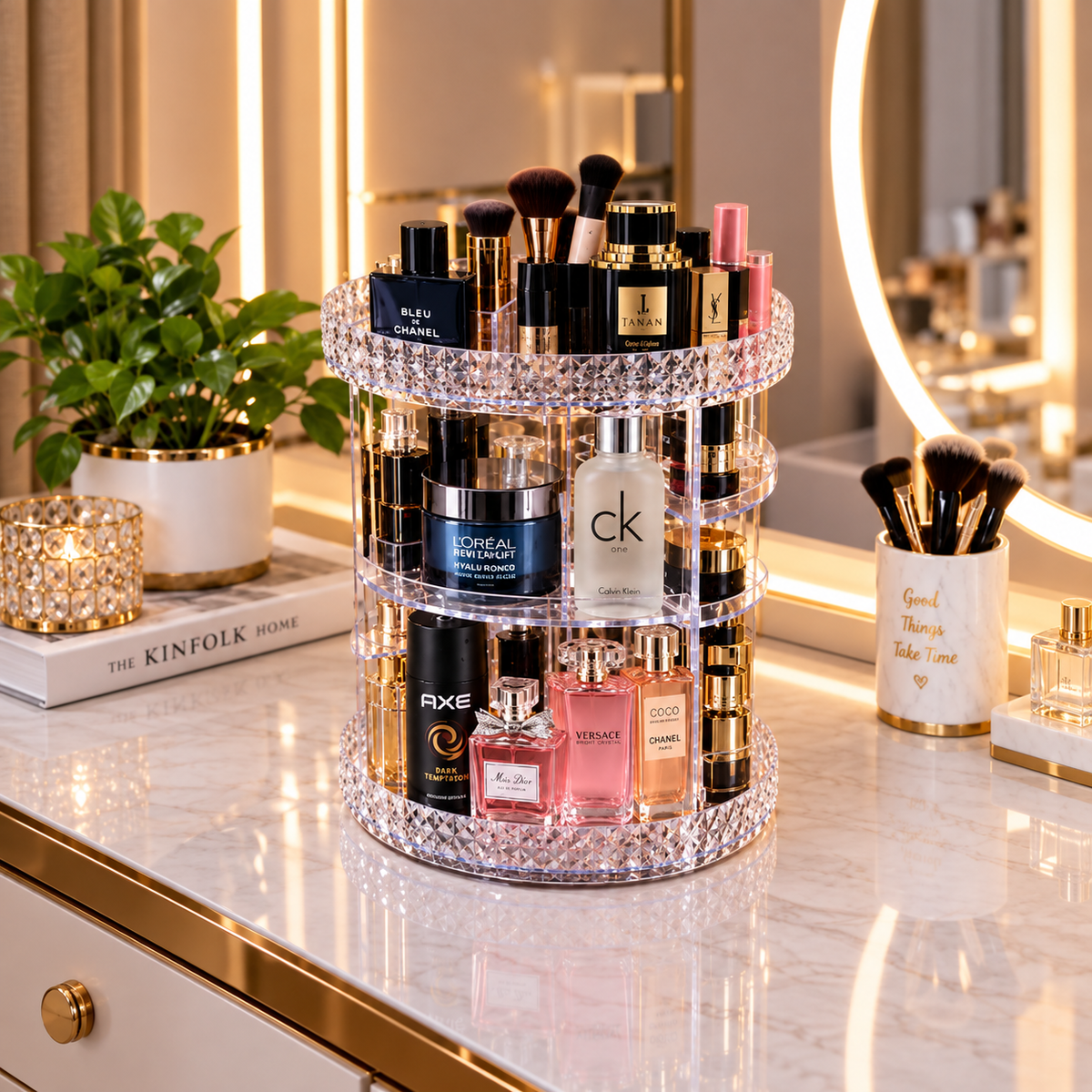 360° Rotating Acrylic Organizer