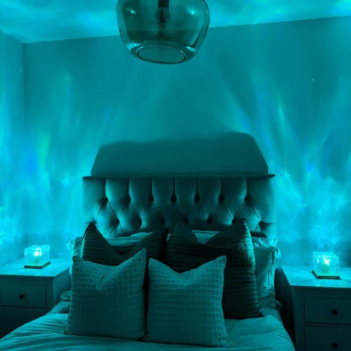 Ocean Wave Projector Lamp (16 Colors - Rechargeable)