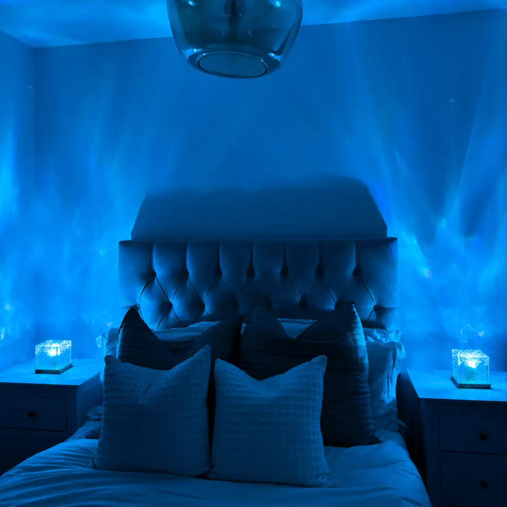 Ocean Wave Projector Lamp (16 Colors - Rechargeable)