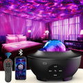 Star Galaxy Projector Lamp with Bluetooth Speaker - Remote & Multiple Colors