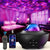 Star Galaxy Projector Lamp with Bluetooth Speaker - Remote & Multiple Colors