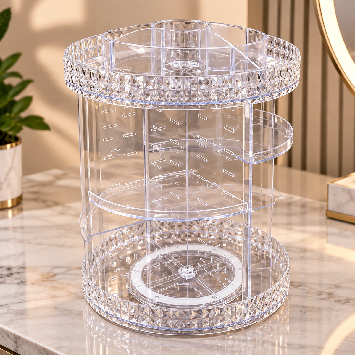 360° Rotating Acrylic Organizer