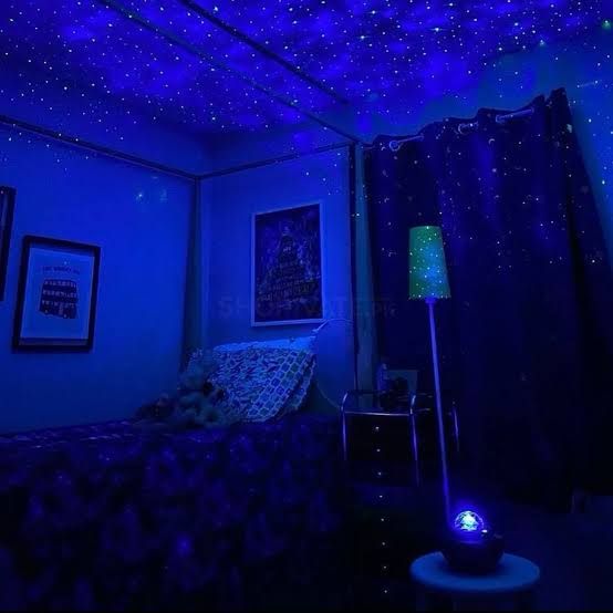 Star Galaxy Projector Lamp with Bluetooth Speaker - Remote & Multiple Colors