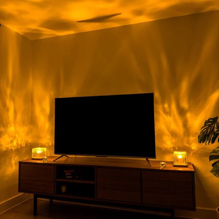 Ocean Wave Projector Lamp (16 Colors - Rechargeable)